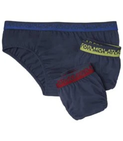 Pack Of 3 Men's Comfort Briefs - Navy