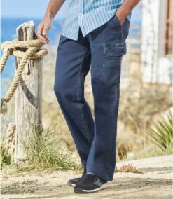 Pack Of 2 Men's Casual Jeans - Blue Grey -Featured Men'S Clothing Stores 305a3edbb765b20edd81ab95f5556360