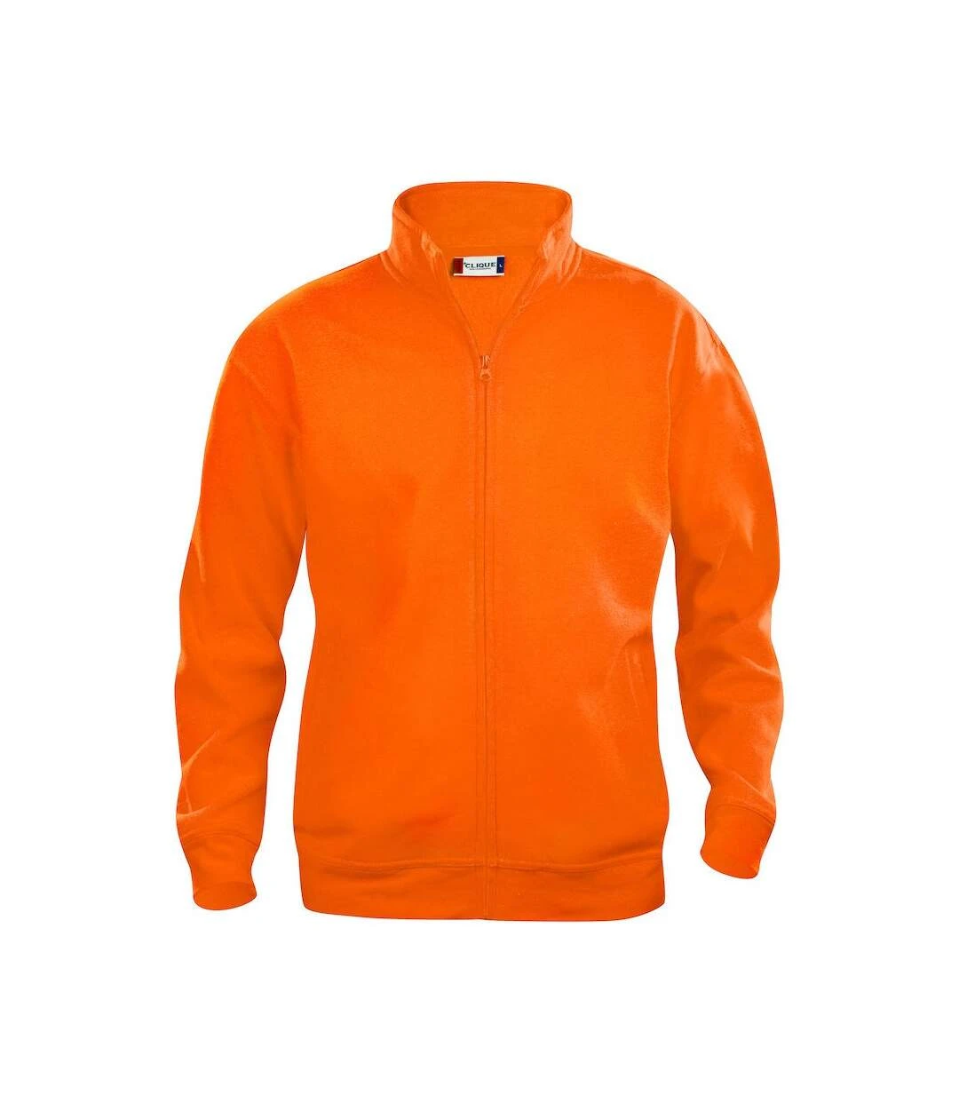 Clique Mens Basic Sweatshirt (Visibility Orange) 3 Clique Mens Basic Sweatshirt (Visibility Orange)