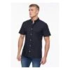 Bewley & Ritch Mens Balton Oxford Short-Sleeved Shirt (Navy) 1 Bewley & Ritch Mens Balton Oxford Short-Sleeved Shirt (Navy) -Featured Men'S Clothing Stores 3184F159948BD2AF515C2037B323A9715771DD00A6ACFEA50EBDDBEDB5779F82