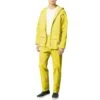 Result Mens Heavyweight Waterproof Rain Suit (Jacket & Trouser Suit) (Neon Yellow)