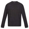 Regatta Mens Leith Lightweight Sweatshirt (Dark Grey Marl)