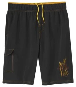 Men's Black Swim Shorts - Elasticated Waist -Featured Men'S Clothing Stores 325f718dcc0a3d94b4d4c0b13c984703