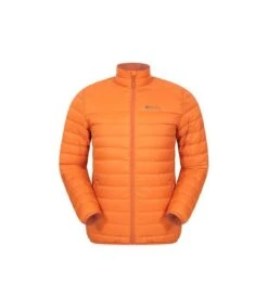 Mountain Warehouse Mens Featherweight Jacket (Burnt Orange)