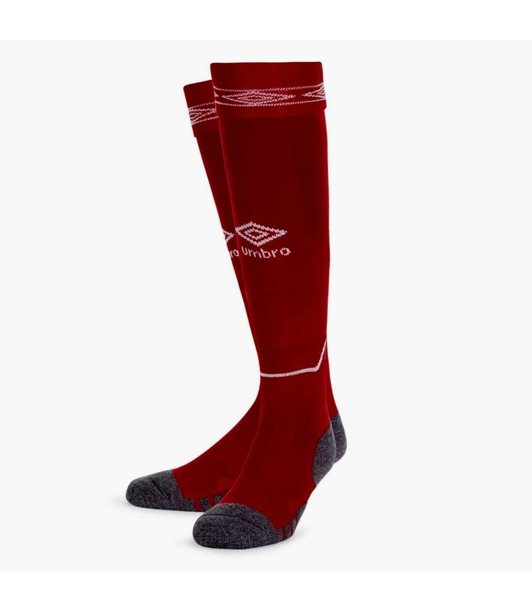 Umbro Diamond Football Socks (Vermillion/White) 3 Umbro Diamond Football Socks (Vermillion/White)