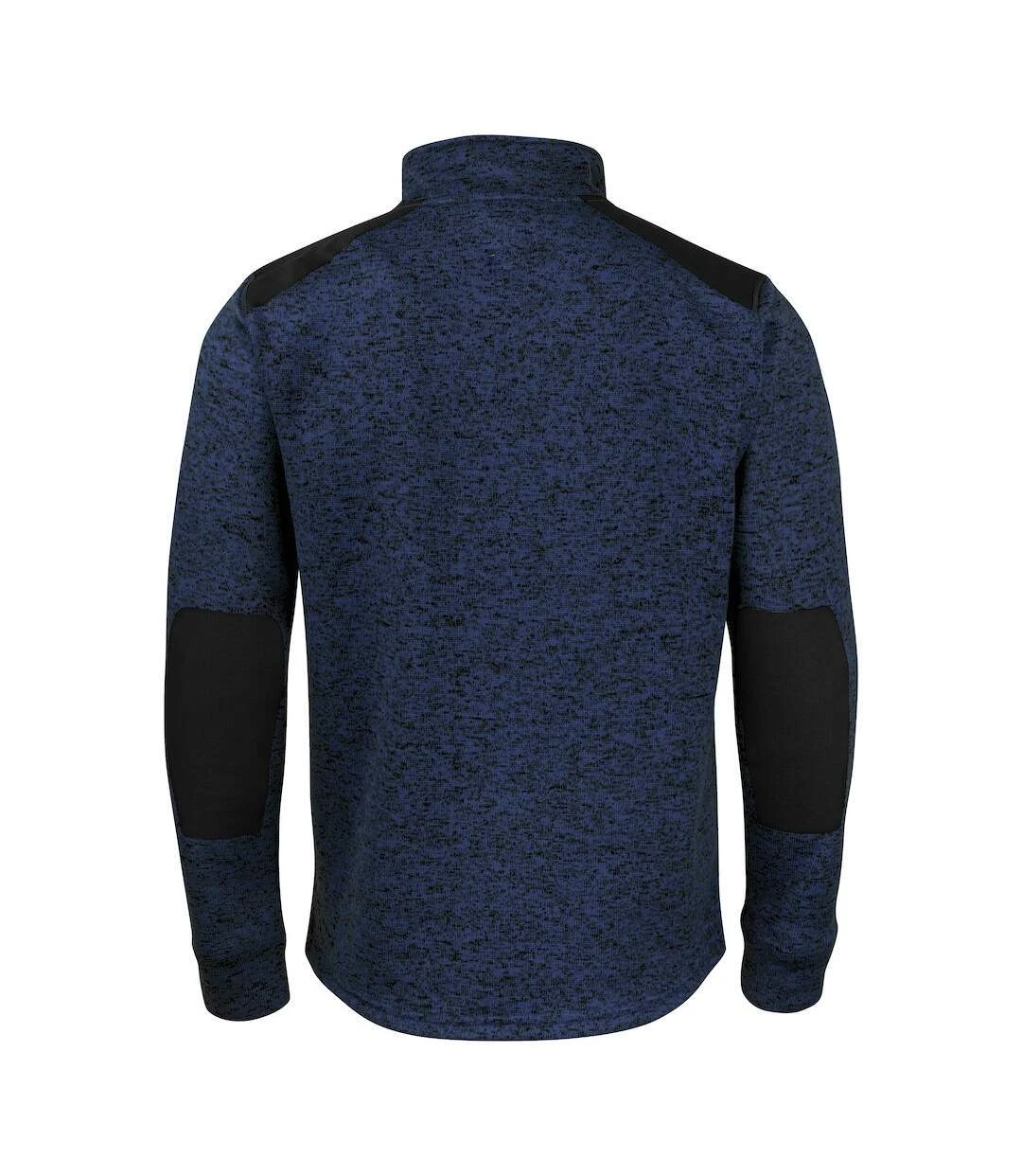 Projob Mens Heathered Fleece Jacket (Navy) 4 Projob Mens Heathered Fleece Jacket (Navy) - Image 2