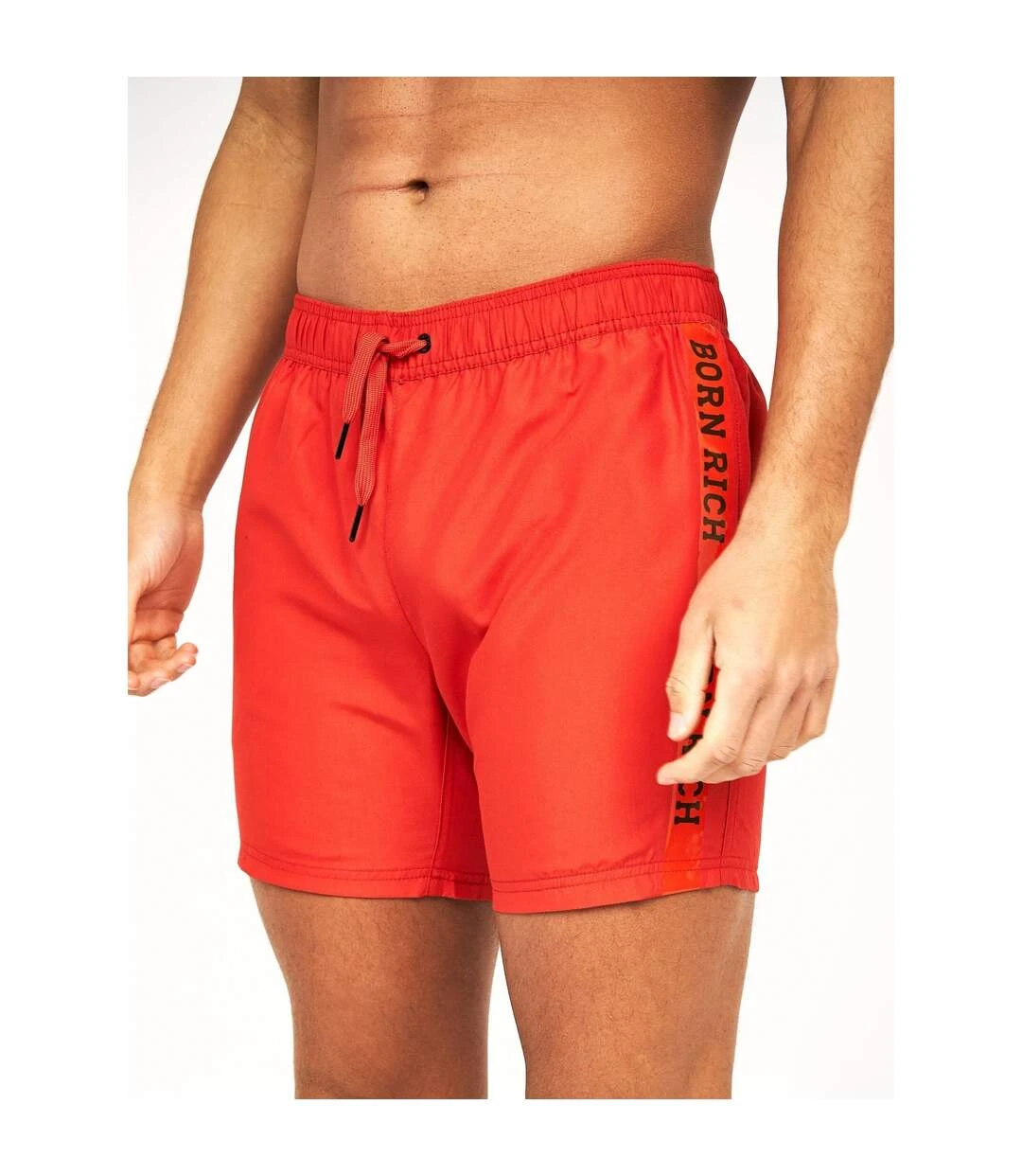 Born Rich Mens Francesco Swim Shorts (Red) 3 Born Rich Mens Francesco Swim Shorts (Red)