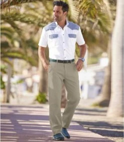 Men's Beige Casual Chino Pants -Featured Men'S Clothing Stores 358c42ea212524e2ea13d0049e8a2cc1