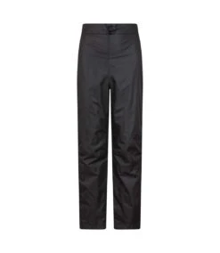 Mountain Warehouse Mens Spray Waterproof Regular Pants (Black)