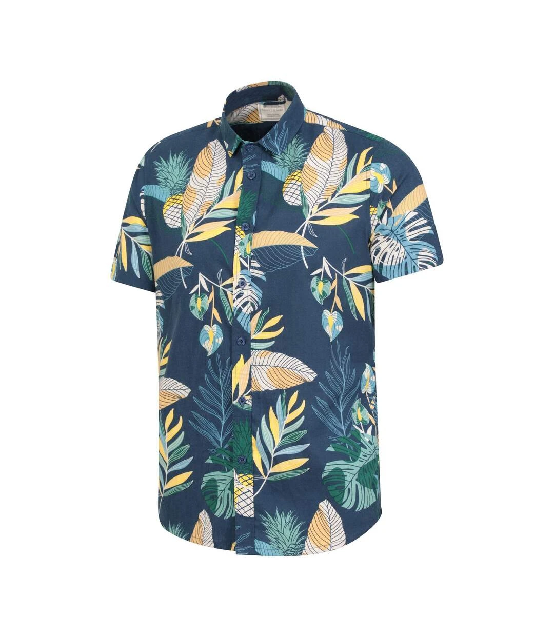 Mountain Warehouse Mens Hawaiian Shirt (Blue) 5 Mountain Warehouse Mens Hawaiian Shirt (Blue) - Image 3