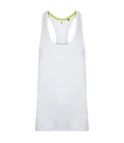 Tombo Mens Muscle Vest (White)