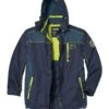 Men's Water-Repellent Sporty Parka - Detachable Hood - Navy -Featured Men'S Clothing Stores 382517b40ebf54ee01a0cf0dc7b68f7d