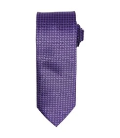 Premier® Premier Puppytooth Tie (Purple) (One Size)