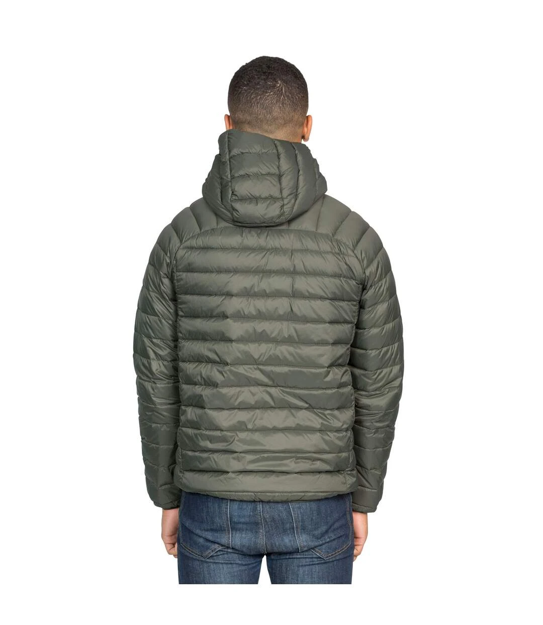 Trespass Mens Romano Down Jacket (Olive) 4 Trespass Mens Romano Down Jacket (Olive) - Image 2
