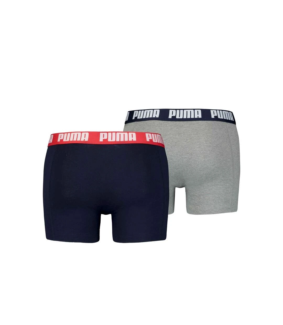 Puma Mens Basic Boxer Shorts (Pack Of 2) (Black/White) 5 Puma Mens Basic Boxer Shorts (Pack Of 2) (Black/White) - Image 3