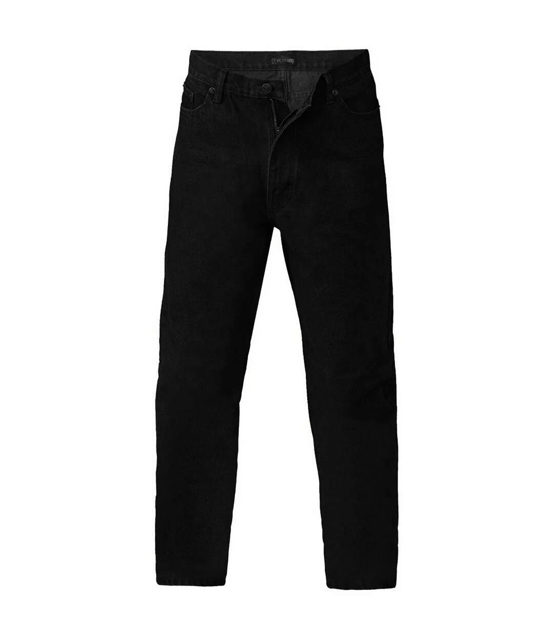 Duke Mens Rockford Comfort Fit Jeans (Black) 3 Duke Mens Rockford Comfort Fit Jeans (Black)