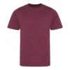 AWDis Mens Tri Blend T Shirt (Heather Burgundy)