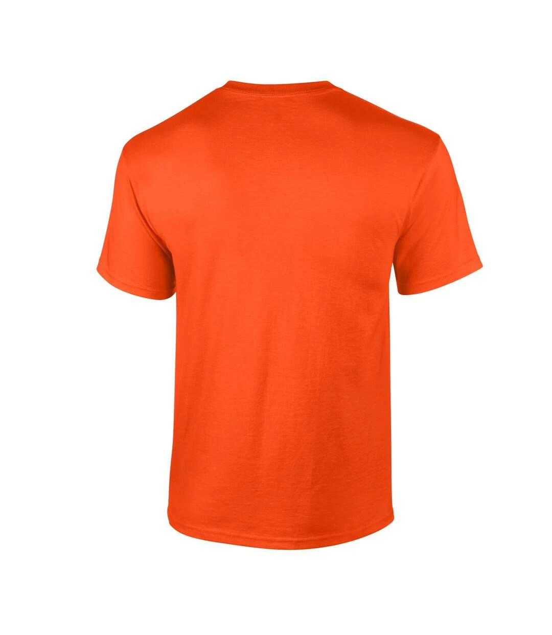 Gildan Mens Ultra Cotton T-Shirt (Orange) 4 Gildan Mens Ultra Cotton T-Shirt (Orange) - Image 2
