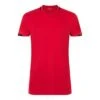 SOLS Mens Classico Contrast Short Sleeve Soccer T-Shirt (Red/Black)