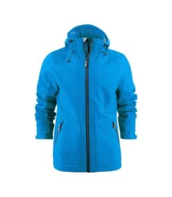 Printer Mens Karting Soft Shell Jacket (Ocean Blue)