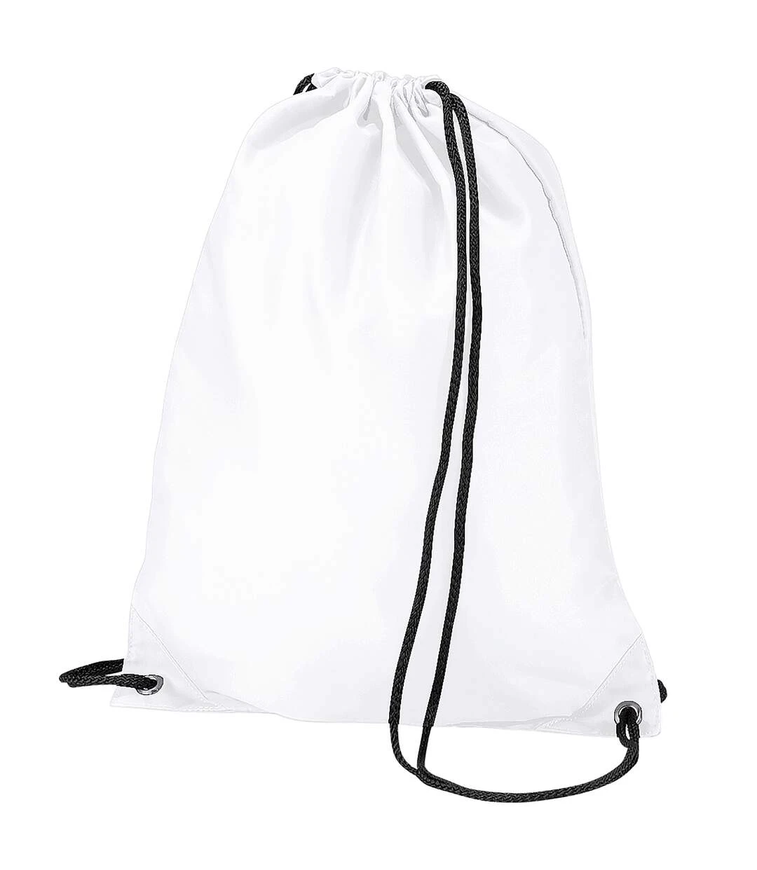 BagBase Budget Water Resistant Sports Gymsac Drawstring Bag (11L) (Pack Of 2) (White) (One Size) 3 BagBase Budget Water Resistant Sports Gymsac Drawstring Bag (11L) (Pack Of 2) (White) (One Size)