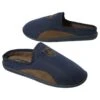 Men's Faux-Suede Fleece-Lined Slippers - Navy Brown 1 Men's Faux-Suede Fleece-Lined Slippers - Navy Brown -Featured Men'S Clothing Stores 3c53e13f57c12f47b6e80d53da3ce08a