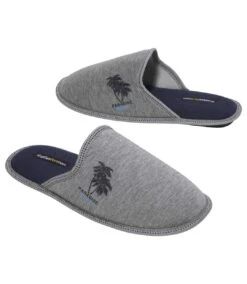 Men's Grey Beach Mules