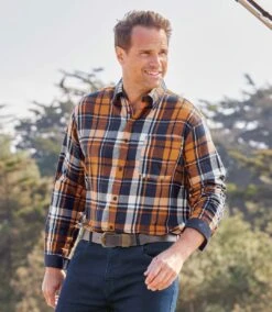 Men's Orange Checked Flannel Shirt 11 Men's Orange Checked Flannel Shirt -Featured Men'S Clothing Stores 3fdd40d958736b9cd66d3b582d339781