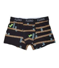 GENERIC FLOSO Mens Retro Game Boxer Shorts (5 Pairs) (Black) -Featured Men'S Clothing Stores 402A0BD76023ADC287DC168F4CBAB1F3D823C907403BB5A4DE2054AD3784A976
