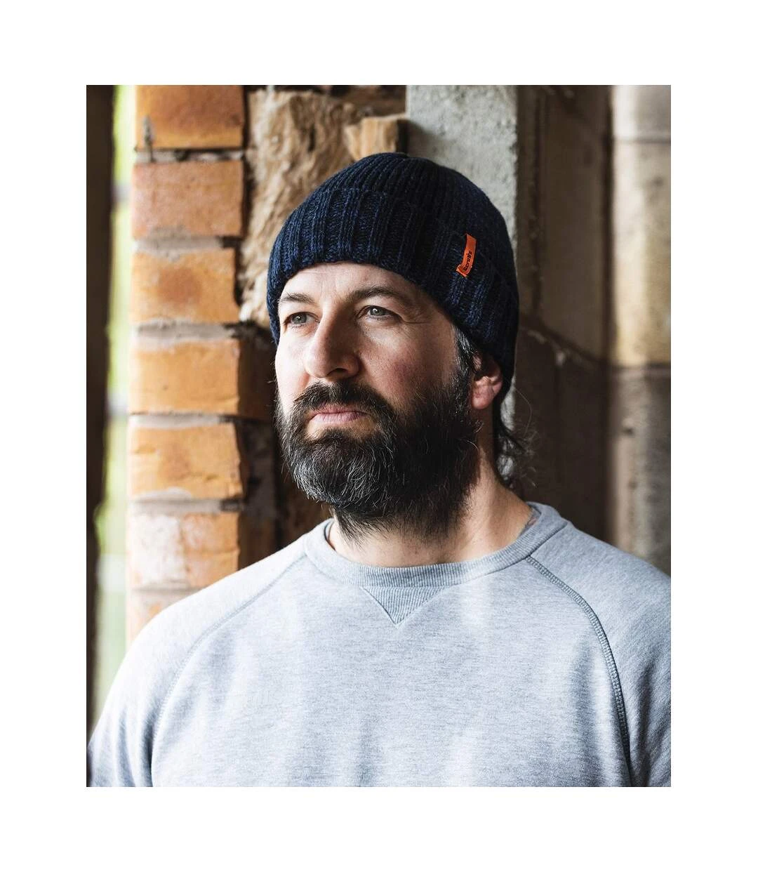 Scruffs Mens Trade Beanie (Navy/Black) 4 Scruffs Mens Trade Beanie (Navy/Black) - Image 2