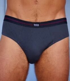 Pack Of 5 Men's Cotton Briefs - Navy Burgundy -Featured Men'S Clothing Stores 4047b2b57c29eff33c3145820ae9293c