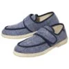 Men's Blue Hook-and-Loop Moccasins 2 Men's Blue Hook-and-Loop Moccasins -Featured Men'S Clothing Stores 414a79c421839d58b231745cc613cf05