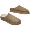 Men's Cozy Faux Suede Slippers - Sherpa Lining -Featured Men'S Clothing Stores 42c1cf6e25e63fff6ee44222eeb857e9