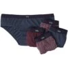 Pack Of 5 Men's Cotton Briefs - Navy Burgundy -Featured Men'S Clothing Stores 436f005ecf64e5c4fb0209c129195e6e