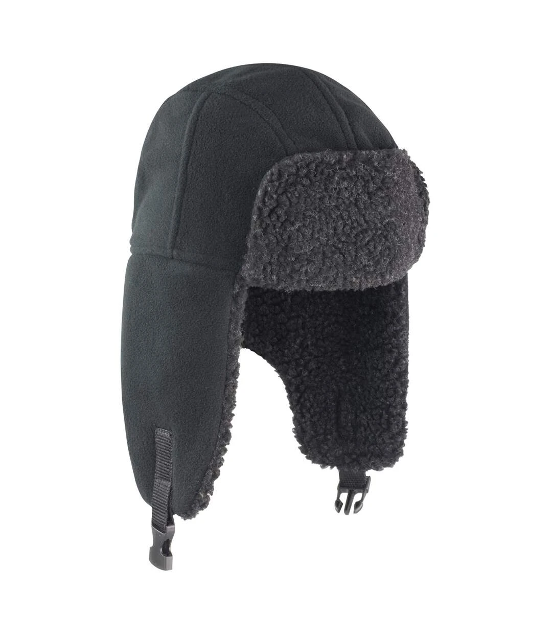 Result Mens Winter Thinsulate Sherpa Hat (Black) 5 Result Mens Winter Thinsulate Sherpa Hat (Black) - Image 3