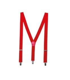 Premier® Premier Mens Clip On Braces (Red) (One Size)