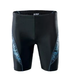 Aquawave Mens Barid Swim Shorts (Black/Blue Curacao)