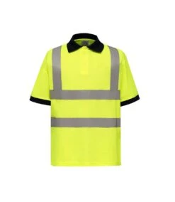Yoko Mens Hi-Vis Polo Shirt (Yellow)
