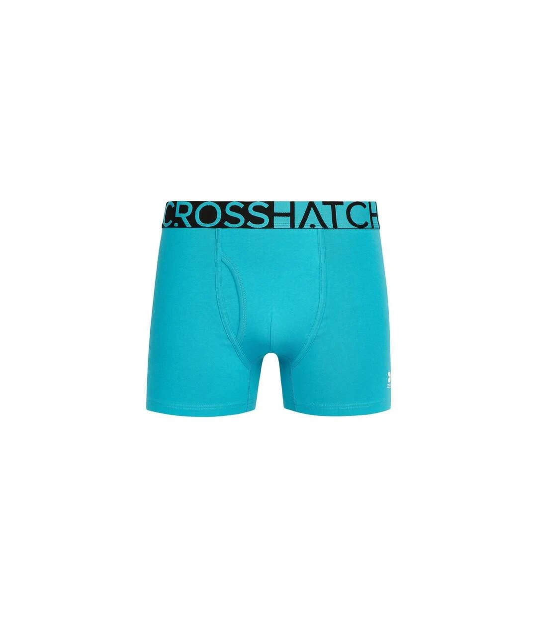 Crosshatch Mens Typan Boxer Shorts (Pack Of 3) (Teal) 6 Crosshatch Mens Typan Boxer Shorts (Pack Of 3) (Teal) - Image 4