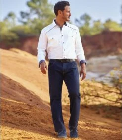 Men's Blue Regular Fit Jeans -Featured Men'S Clothing Stores 45cb45a4dbd9a872aed99d2303342dfa