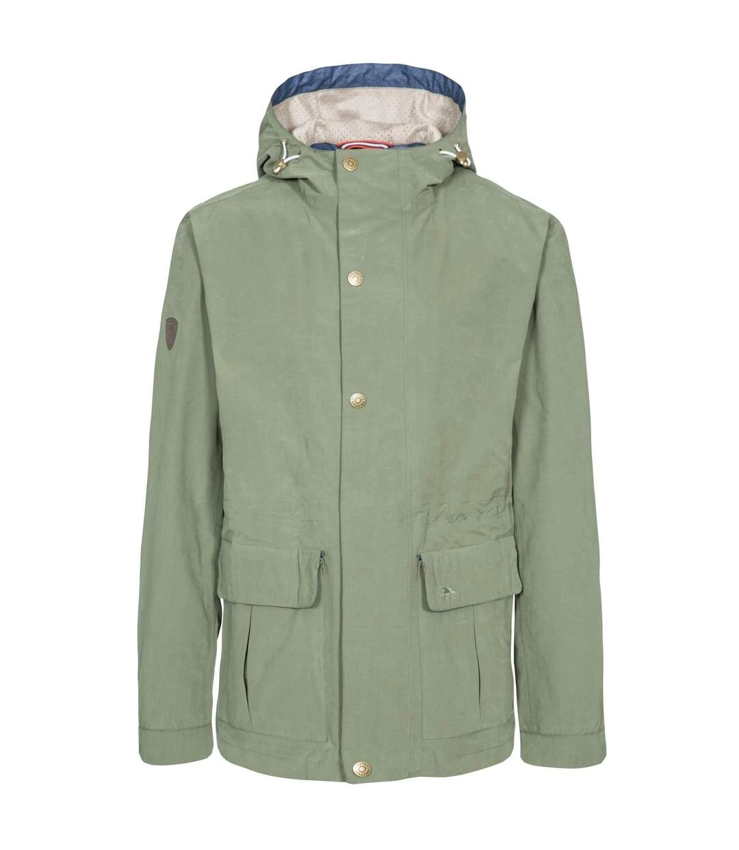Trespass Mens Riverbank Waterproof Jacket (Basil) 3 Trespass Mens Riverbank Waterproof Jacket (Basil)