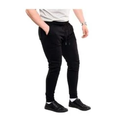 Duke Mens Brandon D555 Kingsize Cuffed Joggers (Black) -Featured Men'S Clothing Stores 47180CC40B3D27A833DB40AE3BBD2431E3CC2E36527E562D61269BE50BAEEDCB