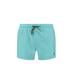 Puma Mens Contrast Drawstring Swimming Shorts (Electric Mint)