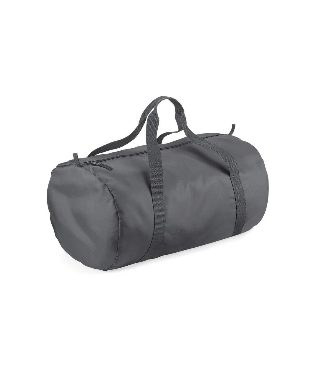 Bagbase Barrel Packaway Duffle Bag (Graphite Grey/Graphite Grey) (One Size) 3 Bagbase Barrel Packaway Duffle Bag (Graphite Grey/Graphite Grey) (One Size)