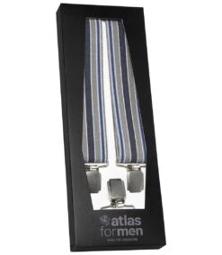 Men's Grey Striped Suspenders Gift Set -Featured Men'S Clothing Stores 48d0aa05268eb043e4d761c865359d29