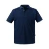Russell Mens Pure Organic Polo (French Navy)