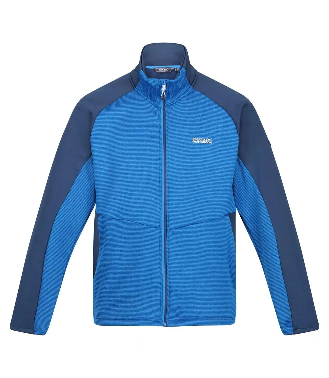 Regatta Mens Highton III Full Zip Fleece Jacket (Green Gables/Dark Grey) 3 Regatta Mens Highton III Full Zip Fleece Jacket (Green Gables/Dark Grey)