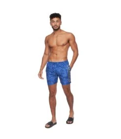 Crosshatch Mens Chemmy Swim Shorts (Blue) -Featured Men'S Clothing Stores 4AC254673FD449DB3DF59E20AAACF7A712F3354A291586FD6454AD5ABCDDFB1A