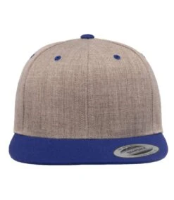 Yupoong Mens The Classic Premium Snapback 2-Tone Cap (Heather/Royal Blue) 7 Yupoong Mens The Classic Premium Snapback 2-Tone Cap (Heather/Royal Blue) -Featured Men'S Clothing Stores 4B1152992310EB44ACA44C830F00399AF4BE528A789E7024E49971212C19EF5B