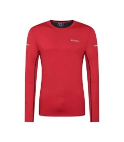 Mountain Warehouse Mens Vault Recycled Top (Active Red)
